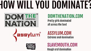 London River ass toyed in bondage