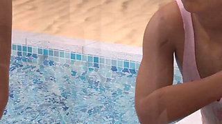 The Adored Marriage 8 Evelyn Went Topless at the Pool
