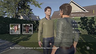 Crazy housewives gossip about cheating wives in the neighborhood - vignette one