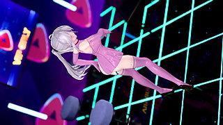 [mmd] Haku -i Will Be Yours Anal Plug Pussy Double Succubus Pattern Pink Erotic Fun Uniform