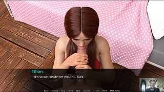 Between salvation and abyss - Redhead sucked