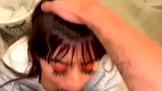 Sneaky Link in Her Dad Bathroom