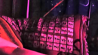 Shemale Kaleigh plays with herself, getting swollen, waiting for you