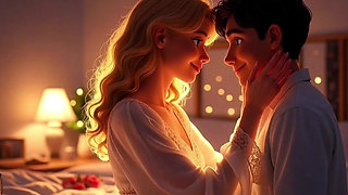 Indian Desi Bedroom Romantic Kiss 3d Ai