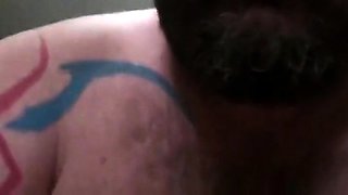 Fat Daddy Bear Takes it Like a Pro