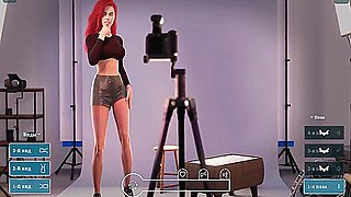Red-haired Sweet Girl Poses For Photos But I Couldnt Resist And Fucked Her With Lili Fox
