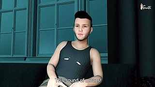 Desi Indian Stepmom Fucks Stepson's Friend in Bedroom - Hot MILF Seduction