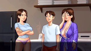 Pc game, blow job, summertime saga eve
