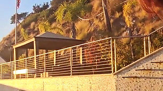 Busty Latina Chloe Amour Fucked by the Pool in Hollywood Hills Mansion