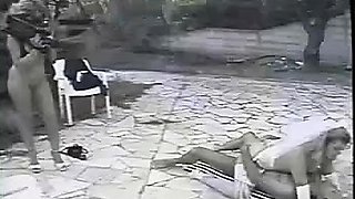 Blonde MILF loves outdoor and gangbang