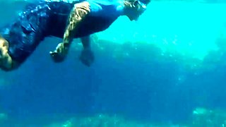 Amateur blondie solo anal masturbation