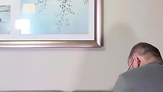 Cuckquean Selfie - Wife Watches & Films Self Being Cucked by Younger Redhead Ginger