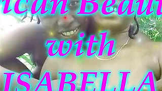 Slut Ebony Loves Her Bottle