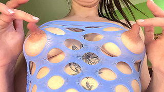 These Nipples Are so Huge That They Turned My Favorite Dress Into a Mesh