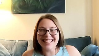 Big boobs milf masturbates with her dildo