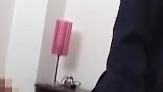 Brunette Asian Teen in Uniform Takes Hard Cock