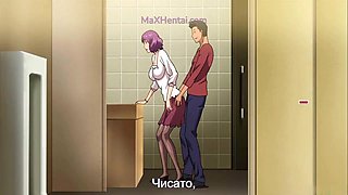Hotwife Wifey with a Freak in the Folks's Rest room(Manga porn)