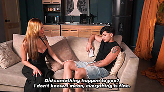 My Busty Stepmom Helps Me Relax Over the Argument with My Girlfriend