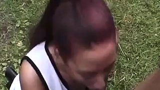 Svenska BBC Njut av POV Brunette