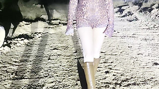 Anne Steele Nude Flashing on Road - Ended with Blowjob