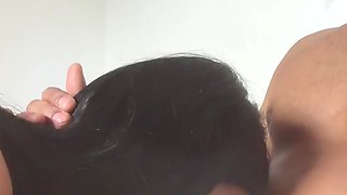 Selfie porn tape with my pretty school18+ Latina stepsiter