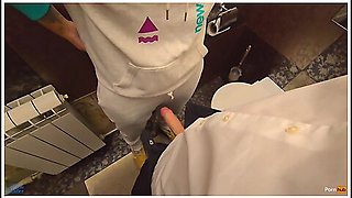 Teacher Cum In My Panties In The School Toilet -#backtoschool2024