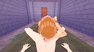 Hentai adventure with anime characters getting down and dirty