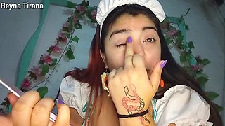 Makeup and anal slut training tutorial with Reyna Tirana