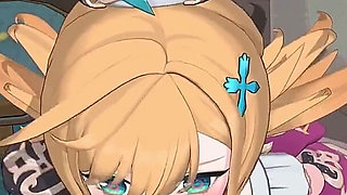 Genshin Impact- Escoffier’s Sweet Cake and Lustful Sex - 3D Hentai Animation