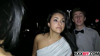 Hot prom night devirginization