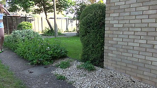 Horny blonde stepsis gets pounded and milked by her big cock stepbro