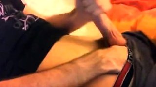 Stroking My Big Cock Until I Explode