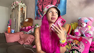 POV Vaping While Calling My Cuck Boyfriend Telling You Im Cheating on You While Youre Resting at Night with Bigger Cocks Vape Fe