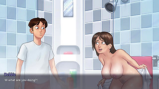 PC Game Hot Milf Handjob and Shower