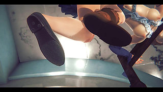 Final Fantasy Hentai - Yuna Suck and Anal - Japanese Asian Manga Anime Film Game Porn