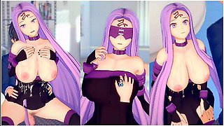 [hentai Game Koikatsu! ]have Sex With Fate Big Tits Medusa.3dcg Erotic Anime Video