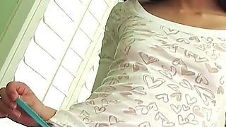 18 Years Old Brunette Zoey Rush POV Blowjob Cum Swallow