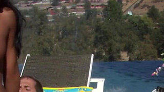 Latina Gets Banged Outdoors in An Interracial Affair