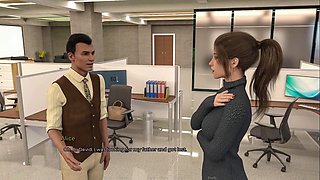 Corporate culture: gorgeous woman shares her sexy stories in the first episode