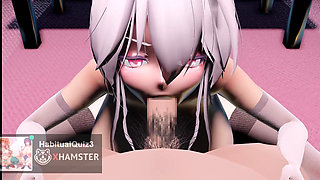 mmd r18 Hakusan Cleaning Blowjob Nude fuck hard dildo want to sex anal 3d hentai ahegao wife cheating