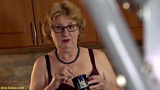 Granny Eva Anal Wrecked by Monster Cock