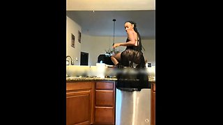 Hot Black Maid Does Some Webcam Black and Ebony