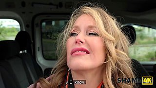 Busty Blonde Mackenzie Pages Car Secrets with Perry Layne