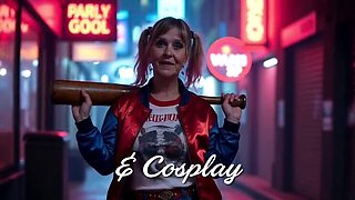 Granny Carmen Claus Deep Throat Blowjob - Sucking Elf Cock Homemade POV