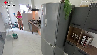 She Teases Because She Knows She Is Being Watched