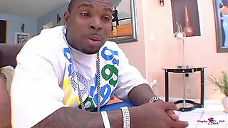 Big Ass Slutty Black Girl Deepthroats a BBC and Gets Her Fat Pussy Hardcore Fucked.