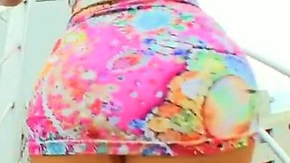 Big boobs milf masturbates with her dildo