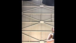 Jucielussie1 Public Gym Fuck with Big Natural Tits and Real Orgasm