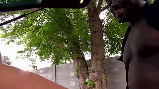 Black Monster Cock Destroys Two Wet Sluts in the Park