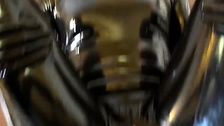 Luxurious Sins - Latex Strapon Fuck On The Office Desk With